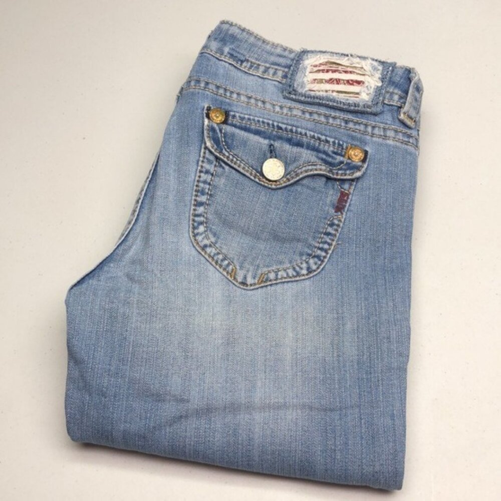 MEK NEW YORK MID-RISE BOOTCUT JEANS 30x32 ⭐️